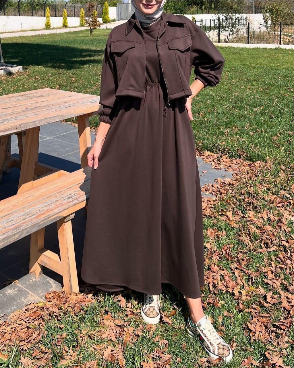 Crop Jacket – Maxi Co-ord